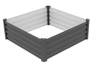 lot 124 image: The Organic Garden Co. Galvanizd Raised Garden Bed