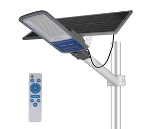 lot 137 image: Juyace 400W Solar Street Lights Outdoor, Light Sensor Dusk to Dawn 30000Lm 6000K Super Bright LED Solar Flood Light