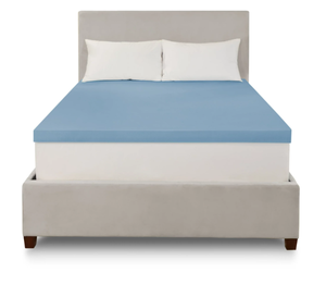 lot 141 image: Twin Size Mainstays 3 Memory Foam Mattress Topper