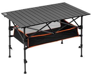 lot 174 image: Night Cat Camping Table with Storage Basket Foldable Picnic Table
