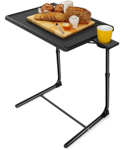 lot 177 image: LORYERGO TV Tray - TV Table, Folding Table Trays, w6 Height & 3 Tilt Angle