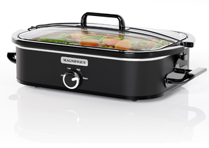 lot 178 image: MAGNIFIQUE 4-Quart Slow Cooker with Casserole Manual Warm Setting