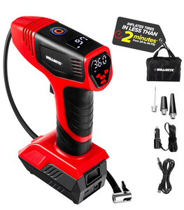 lot 278 image: Bullseye Pro Digital Tire Inflator ASON TV Car Tire Air Pump Compressor