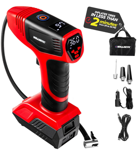 lot 284 image: Bullseye Pro Digital Tire Inflator ASON TV Car Tire Air Pump Compressor