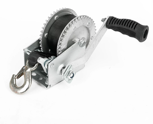 lot 331 image: Ozark Trail 2000 lb Carbon Steel Trailer Winch with Strap