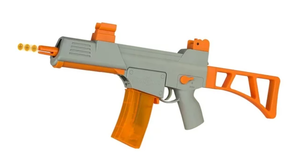 lot 487 image: SplatRBall Full and Semi Auto Electric Rechargeable Soft Water Bead Gel Ball Blaster Kit