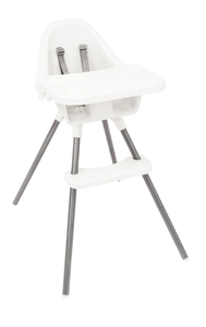 lot 494 image: Regalo Baby Basics High Chair, Removable Oversized Tray with Cup Holder