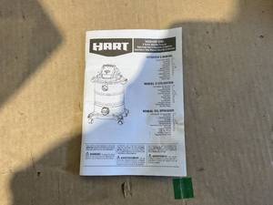 lot 314 image: HART 8 Gallon 6 Peak HP Stainless Steel WetDry Vacuum