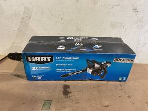 lot 77 image: HART 20-Volt 12 Cordless Chainsaw