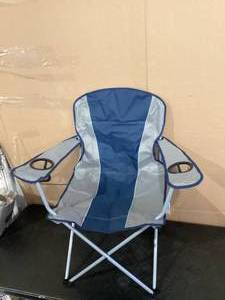 lot 474 image: Ozark Trail High Back Hard Arm Camping Chair