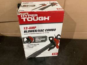 lot 275 image: Hyper Tough 12 Amp Electric Blower and Vac Combo