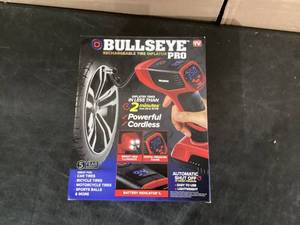lot 277 image: Bullseye Pro Digital Tire Inflator ASON TV Car Tire Air Pump Compressor