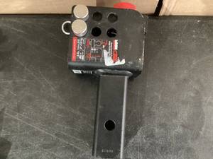 lot 295 image: Brok 2 receiver Flip Mount Adjustable Ball Mount with Hitch Ball