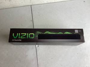 lot 394 image: VIZIO 2.0 Home Theater Sound Bar with DTS VirtualX, Bluetooth, Voice Assistant Compatible