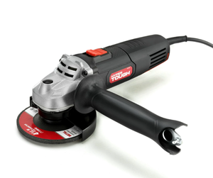 lot 374 image: Hyper Tough 6 Amp Corded Angle Grinder with Handle 4-12