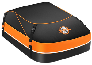 lot 377 image: Sailnovo Car Rooftop Cargo Carrier Roof Bag Waterproof 16 Cubic Feet for Top of Vehicle