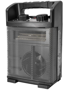 lot 389 image: 1500W Electric Utility Space Heater BTU 5120 with Thermostat Control, Two Power Setting
