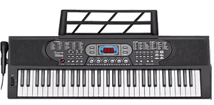 lot 502 image: 61-Key Electronic Multifunctional Piano, Rechargeable and Portable Musical Instrument