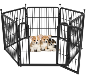 lot 506 image: 6PCS FXW Rollick Dog Playpen for Yard, RV Camping