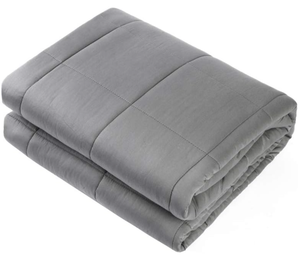 lot 509 image: Queen Size Waowoo Weighted Blanket Adult 25lbs