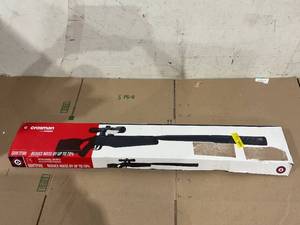 lot 534 image: Crosman F4 177 Cal Break Barrel Pellet Air Rifle wScope MISSING PARTS