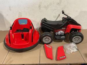 lot 550 image: LOT OF Childrens Ride on Toys