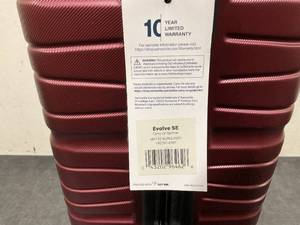 lot 583 image: Samsonite Evolve SE Hardside 28 Large Expandable Spinner Luggage, Matte Burgundy