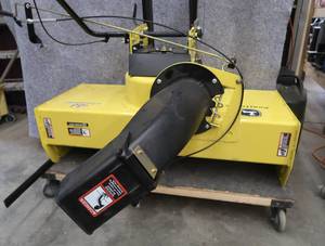 lot 1 image: NEW UNUSED JOHN DEERE SNOW BLOWER ATTACHMENT