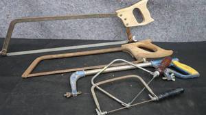 lot 60 image: ASSORTED SAWS