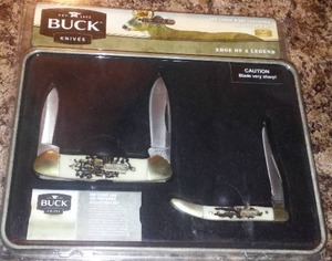 lot 102 image: Buck Knives (2 Pack).