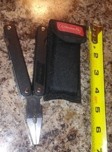 lot 119 image: Coleman Leatherman Multi Tool.