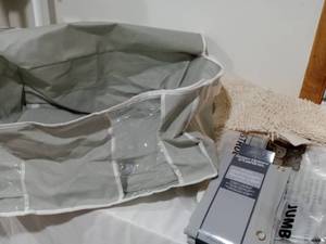 lot 97 image: Storage  Shower Curtain  New And More.