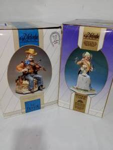 lot 123 image: Vintage Waco Melody In Motion The Fiddler And Spotlight Clowns.
