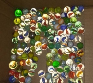 lot 150 image: Vintage Marbles