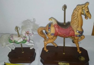 lot 179 image: Carousel Horses (2)