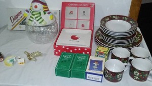 lot 217 image: Christmas Lot.