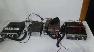 lot 265 image: Vintage C.B. Radios And 12 Volt Power Supply.