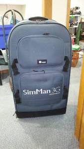 lot 283 image: Simman3g Carry Case with Wheels.