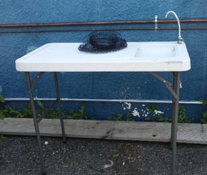 lot 297 image: Fish Cleaning Table and More.