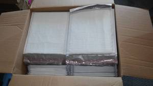 lot 307 image: NEW Poly Bubble Mailers, 8.5 X 12.