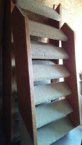 lot 328 image: Open Staircase With Post Supports.