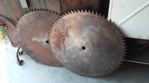 lot 334 image: Vintage Saw Blades (2)