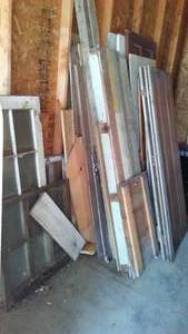 lot 338 image: Vintage  Window, Doors And More.