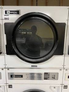 lot 16 image: 1997 Maytag Commercial Large Gas Dryer MDG32PC3AW