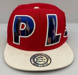 lot 5 image: Vintage Kings Choice MPLS Snap-Back Hat With Stickers