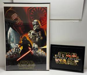 lot 27 image: Vintage STAR WARS Poster & More