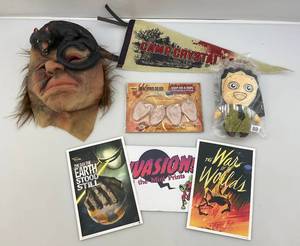 lot 32 image: Vintage Halloween Mask (RELISTED DO TO NO SHOW) & More