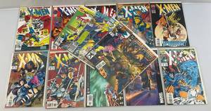 lot 47 image: Misc. Comic Books Including  X-MEN & More (Bagged & Carded)