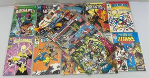 lot 57 image: Misc. Comic Books Including CAPTAIN MARVEL & More (BAGGED)