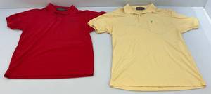 lot 77 image: Two Vintage PLAYBOY Polos Size (M)  (NICE PRE-LOVED CONDITION)